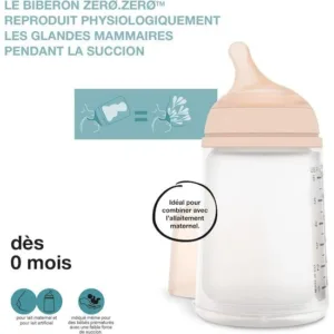 Suavinex- Pack biberon ZERØ.ZERØ 270 ml