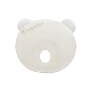 Kikkaboo Anti tête plate Bear Blanc