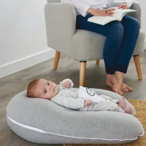 Candide Coussin Multirelax 3en1 - Gris Chiné Lapin