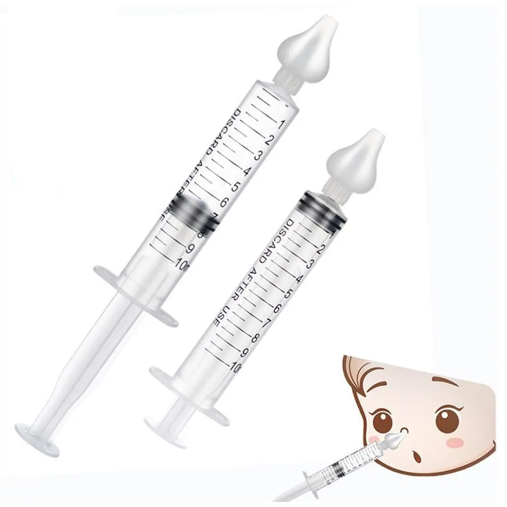 Seringue Nasale Pour Bébé 2 Pièces – 10ml