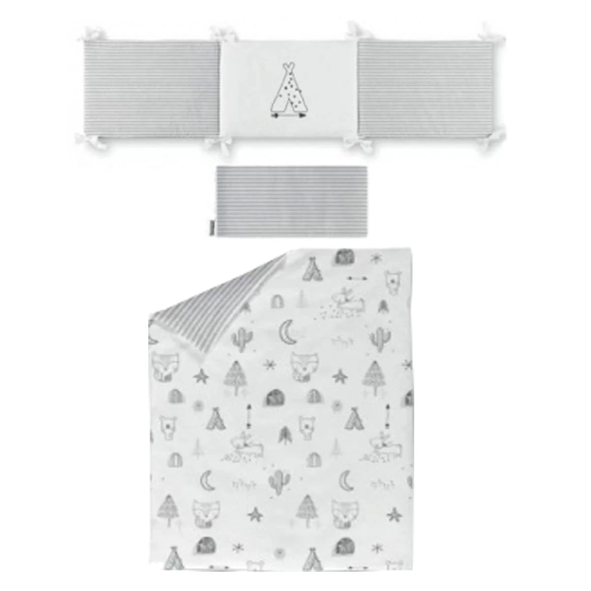 Ensemble nordique Bimbidreams gris indien