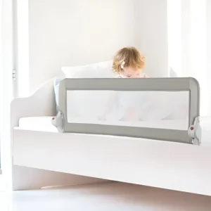 barrière sécurité lit bebesafe gris
