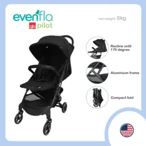 POUSSETTE CABINE NOIR – EVENFLO