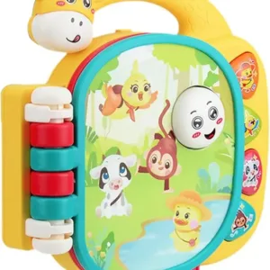 Livre de musique interactif pour bébé 6-12 mois – Jouet éducatif électronique