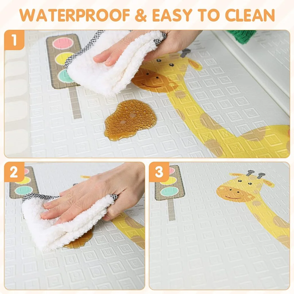 Tapis mousse antichoc pliable bébé