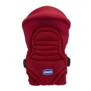 Chicco Porte bébé avec cache tête -3 Positions - Soft & Dream Rouge