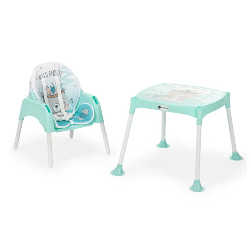 Chaise haute 2en1 green