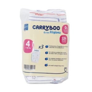 Carryboo Couches Petit Format Taille 4 (7-18kg) – 3 Unités
