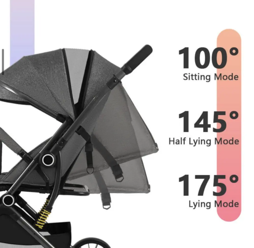 Poussette réversible légère Baby Care