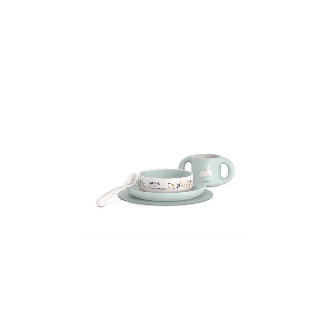 Suavinex Coffret repas Wonderland - Vert