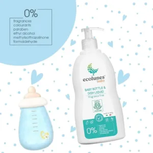Ecolunes Liquide Lavage Biberon Écologique et Hypoallergénique 500ml