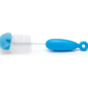Suavinex Goupillon Brosse nettoyante pour biberons Duo 0m+ Bleu