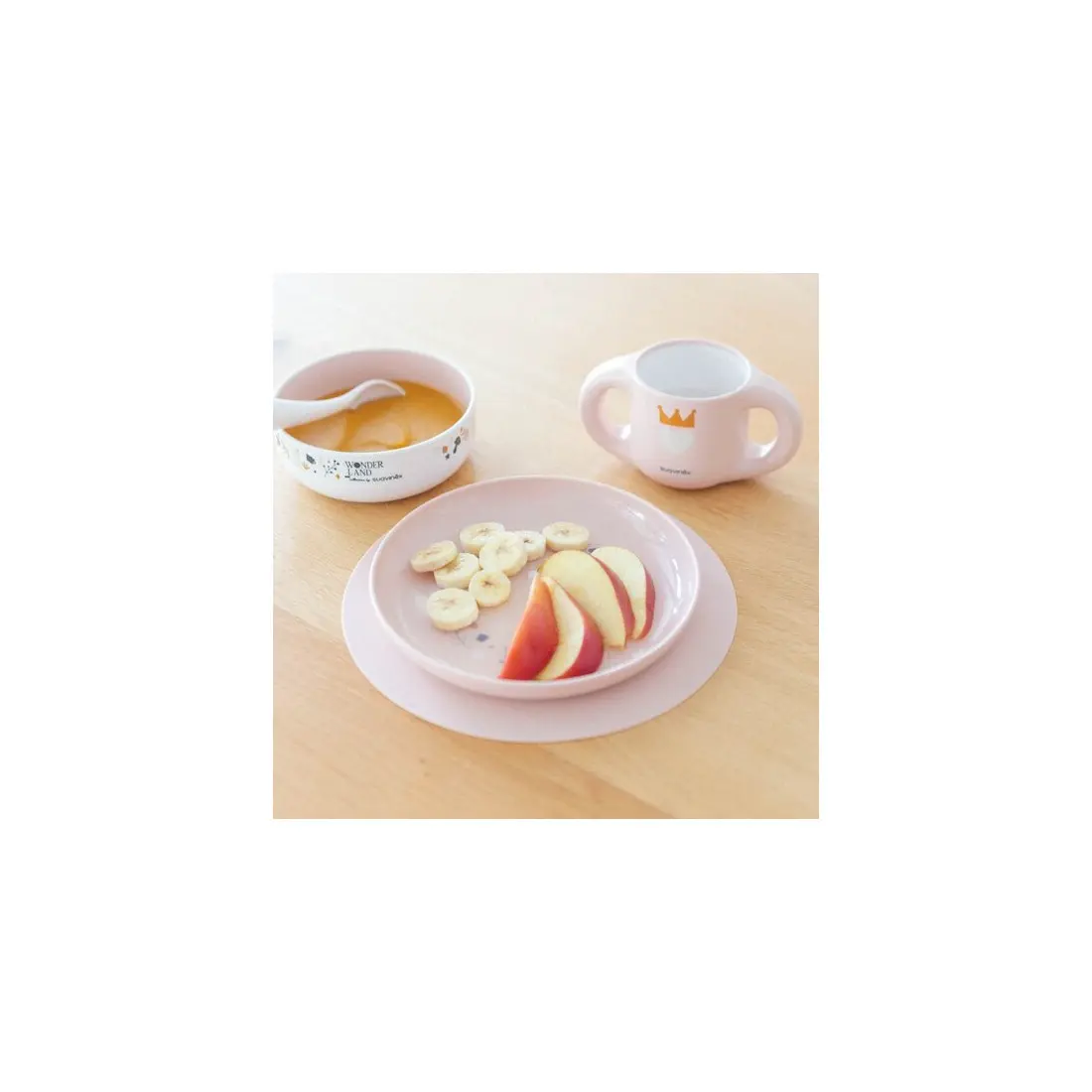 Suavinex Coffret repas Wonderland – Rose