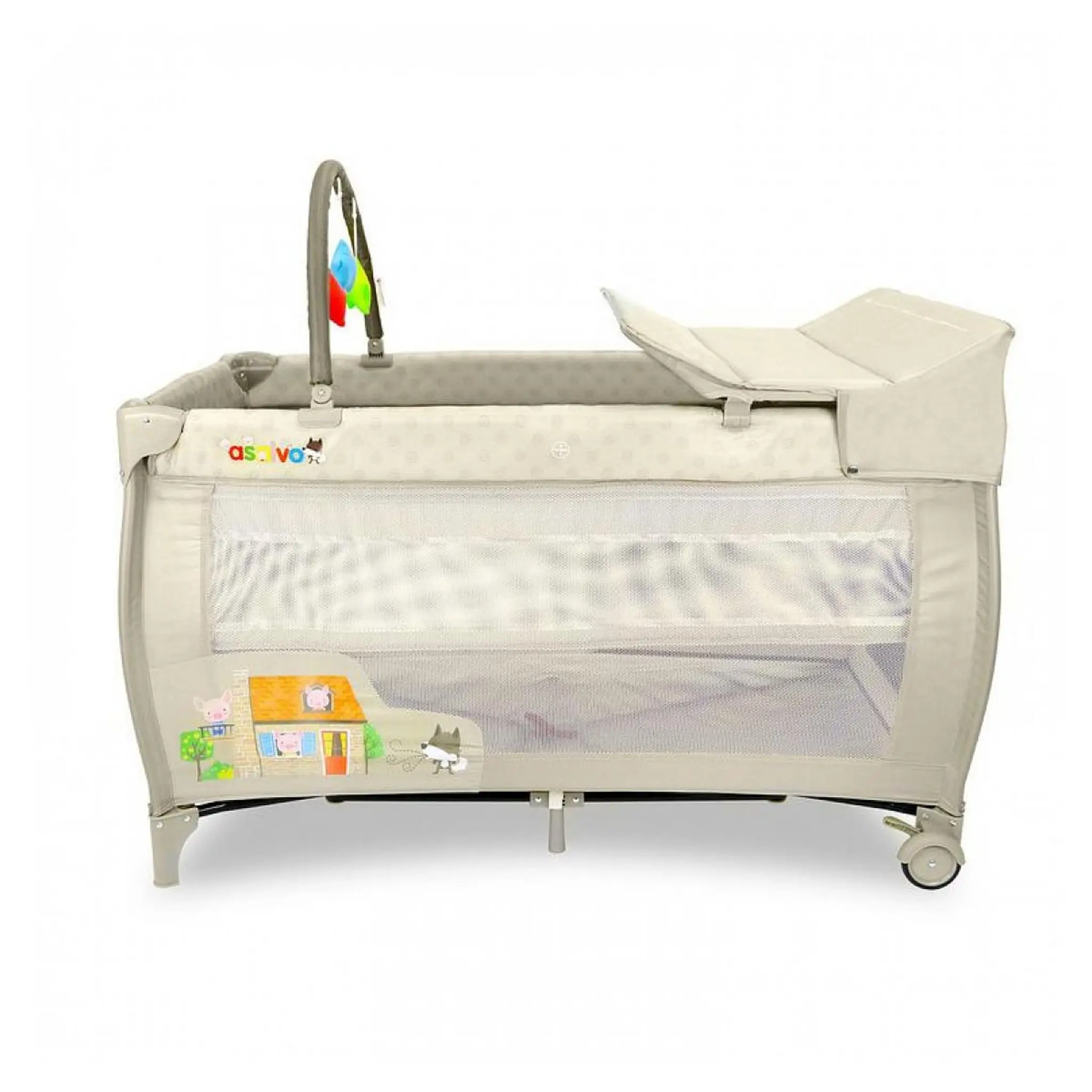 Lit de voyage Mix Plus The 3 Pigs asalvo