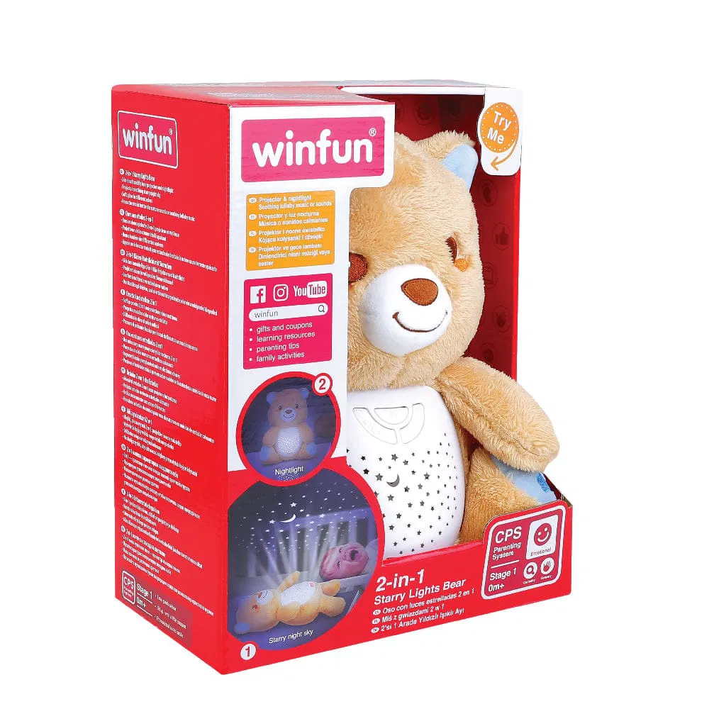 OURSON DOUX PROJECTEUR ET VEILLEUSE – WINFUN