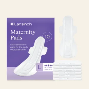 Lansinoh Serviettes post-partum extra absorbantes 0-2 semaines – 10 pièces