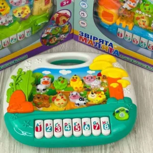 Piano musical animaux