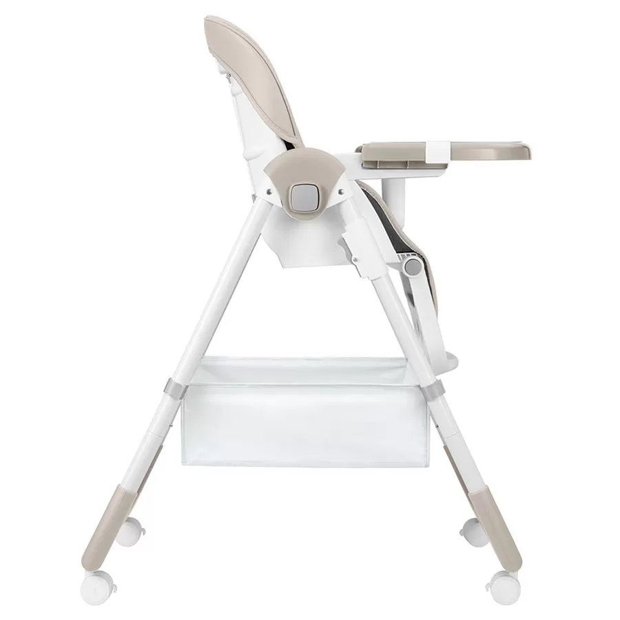 Chaise Haute Pliable Spicy – Beige – Compacte & Réglable (6-36 Mois) – Kikkaboo 3