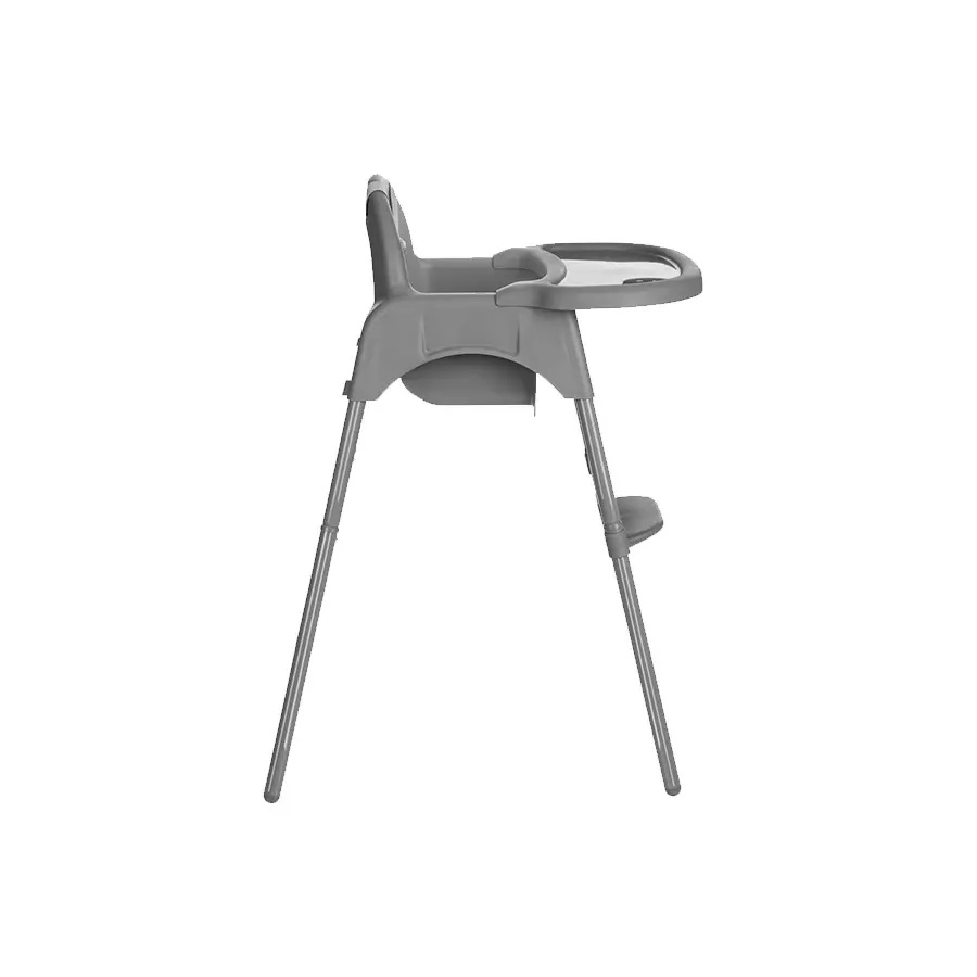 KikkaBoo – Chaise Haute Évolutive 2-en-1 jammy – Grey 2