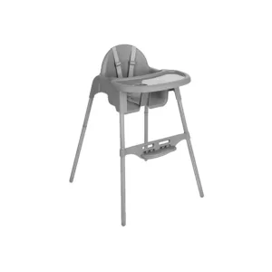 Chaise Haute Évolutive 2-en-1 jammy Grey - KikkaBoo
