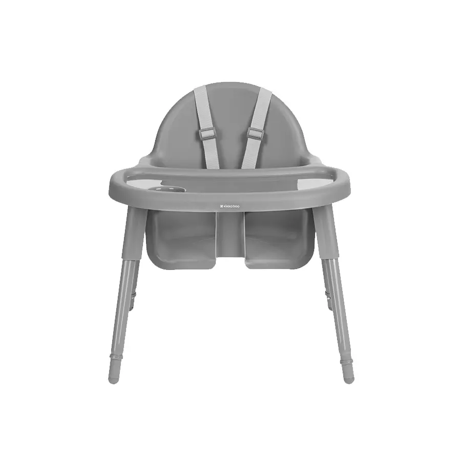 KikkaBoo – Chaise Haute Évolutive 2-en-1 jammy – Grey 5