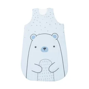 Gigoteuse Bébé 6-18m Bear with me Bleu – Confort et Douceur – Kikkaboo
