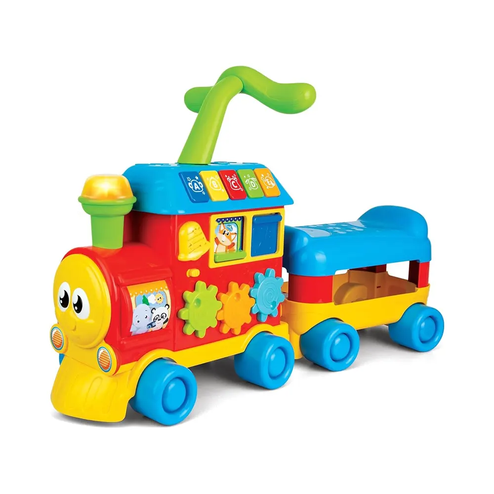 Winfun Train d'apprentissage Walker Ride-On – 12M+
