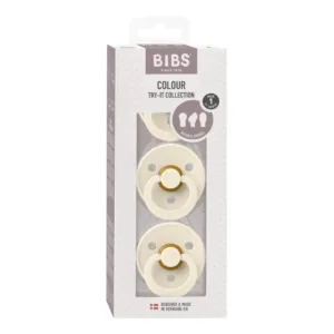 BIBS Sucettes Try It Collection Caoutchouc Naturel Taille 1