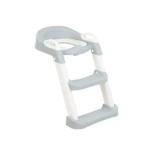 Kikkaboo Réducteur de toilette avec échelle Lea Gris
